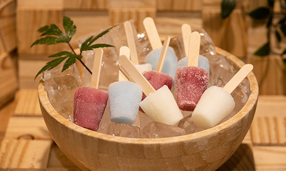 湯上がりアイス